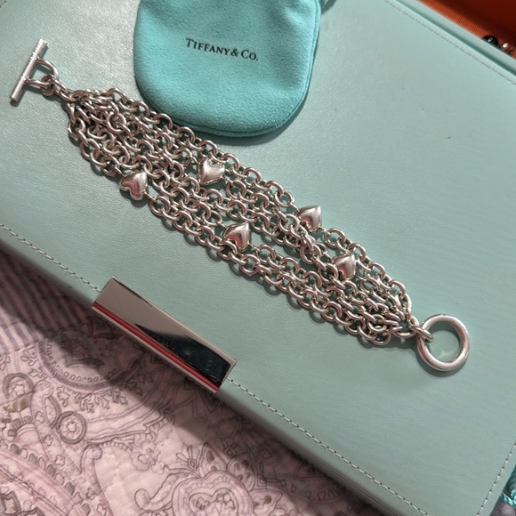 Tiffany & Co. Puffy heart multi-strand toggle bracelet - Picture 1 of 6